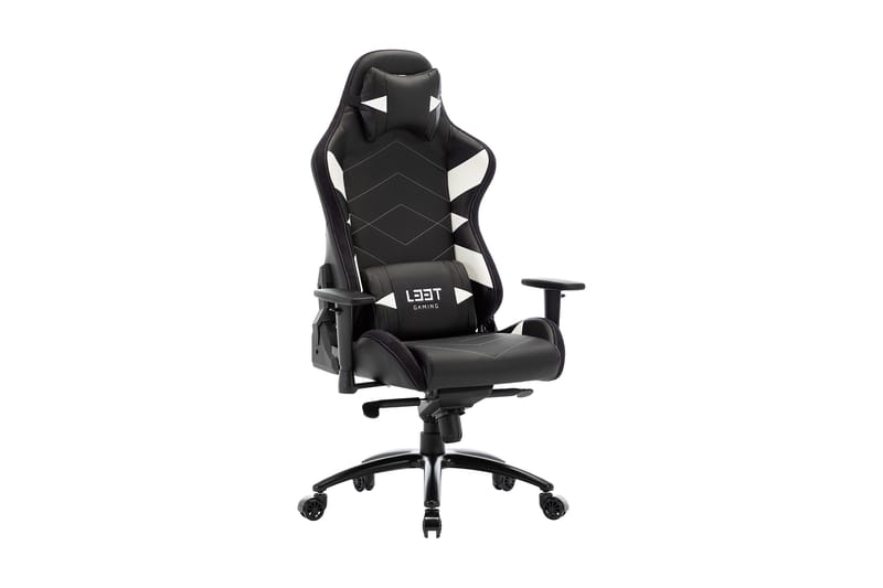 L33T-Gaming Elite V4 Gamingstol (PU) - Hvid - L33t Gaming - Møbler - Stole & lænestole - Kontorstole & skrivebordsstole