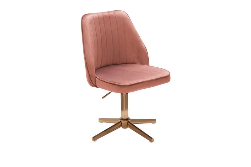Willowdale kontorstol - Lyserød / guld - Møbler - Stole & lænestole - Kontorstole & skrivebordsstole