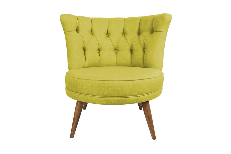 Vollbracht Lænestol med Armlæn - Grøn - Møbler - Stole & lænestole - Lænestole - Chesterfield lænestole