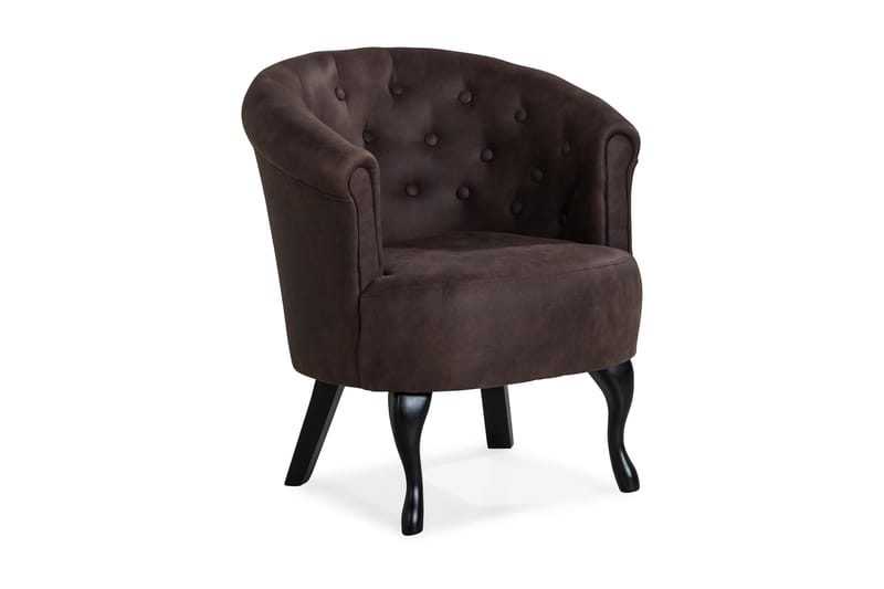 Dahlia Siss Club Lænestol - Vintage brun - Møbler - Stole & lænestole - Lænestole - Læderstol