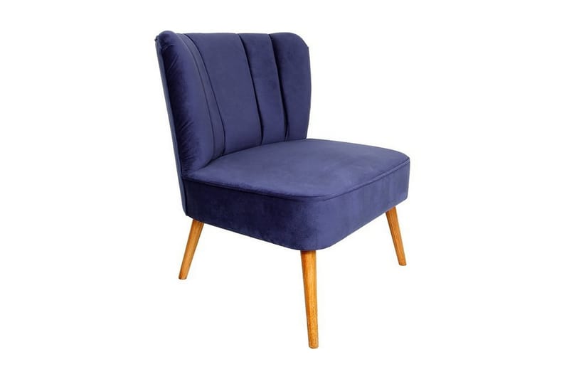 Ullsperger Lænestol med Armlæn - Blå - Møbler - Stole & lænestole - Lænestole - Lænestol uden armlæn