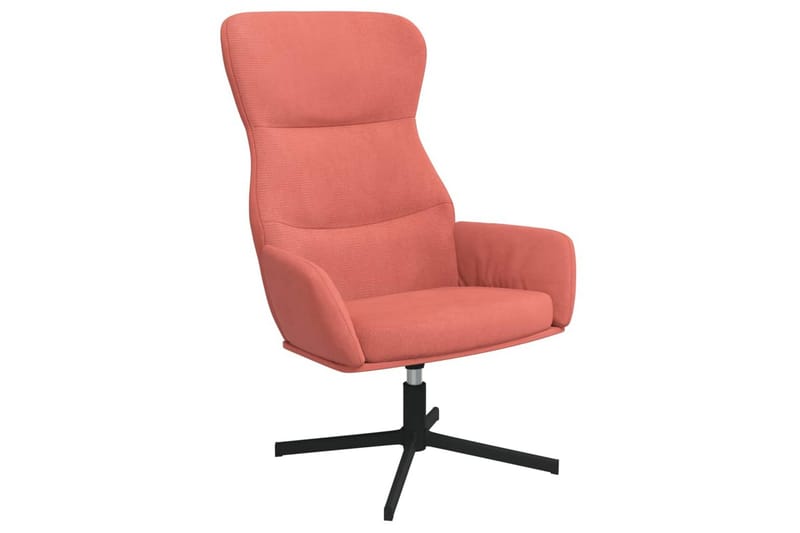 lænestol fløjl lyserød - Lyserød - Møbler - Stole & lænestole - Lænestole - Liggestol