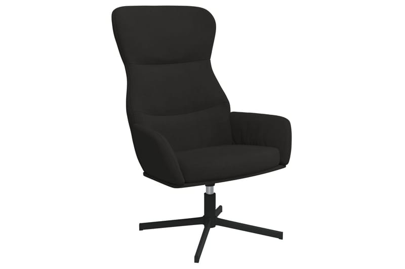 lænestol fløjl sort - Sort - Møbler - Stole & lænestole - Lænestole - Liggestol