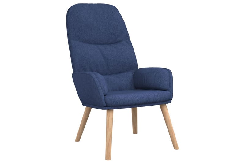 lænestol stof blå - Blå - Møbler - Stole & lænestole - Lænestole - Liggestol