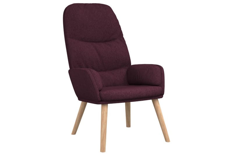 lænestol stof lilla - Violet - Møbler - Stole & lænestole - Lænestole - Liggestol