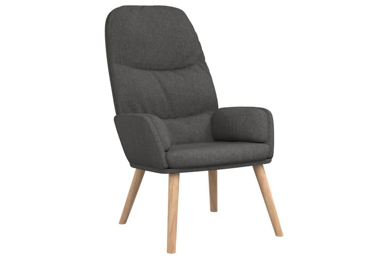 lænestol stof mørkegrå - Grå - Møbler - Stole & lænestole - Lænestole - Liggestol