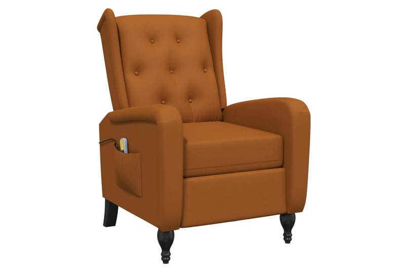 massagestol fløjl brun - Brun - Møbler - Stole & lænestole - Lænestole - Massagestol