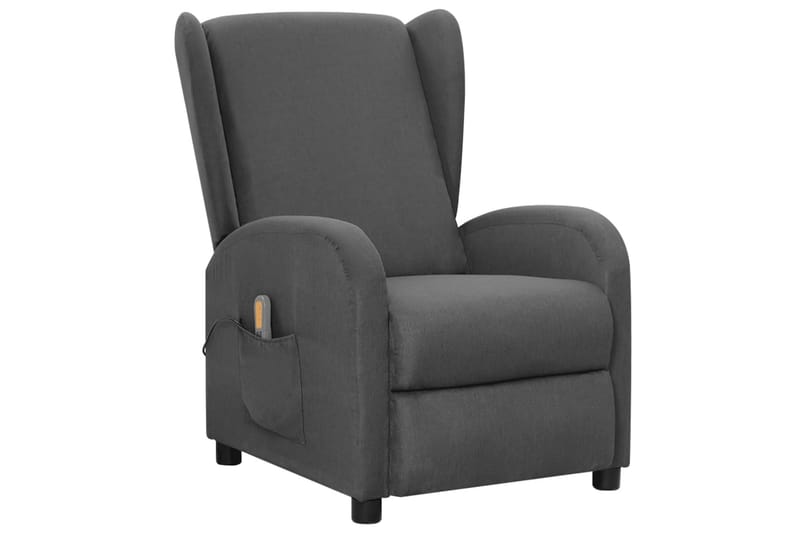 massagestol med løftefunktion stof mørkegrå - Grå - Møbler - Stole & lænestole - Lænestole - Massagestol