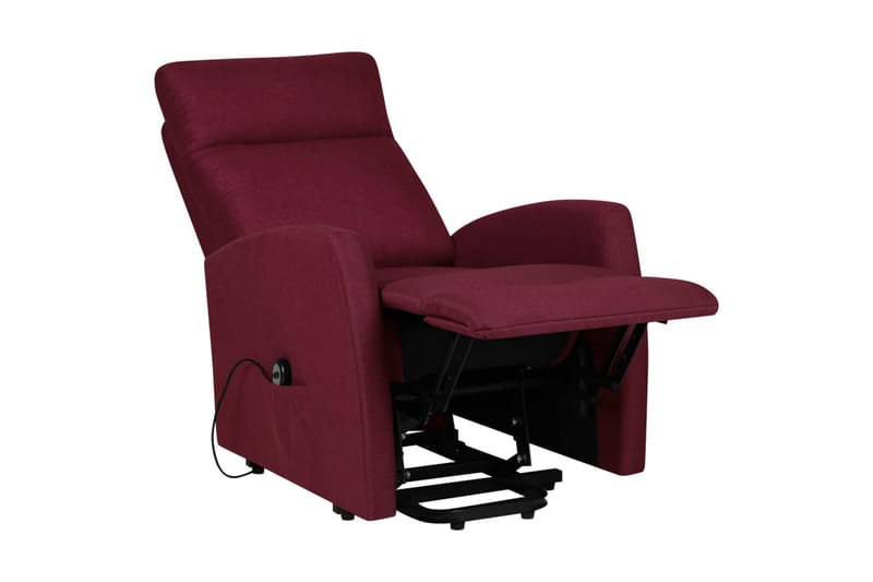 lænestol med løftefunktion stof lilla - Violet - Møbler - Stole & lænestole - Lænestole - Recliner lænestol