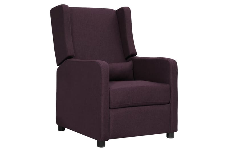 lænestol med løftefunktion stof lilla - Violet - Møbler - Stole & lænestole - Lænestole - Recliner lænestol