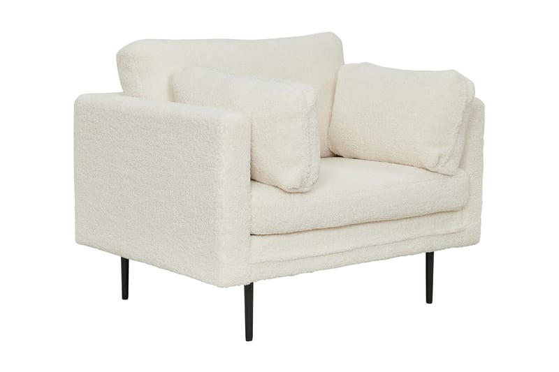 Bloom Lænestol - Hvid/Teddy - Møbler - Stole & lænestole - Lænestole