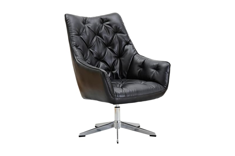 Jetstar Lænestol Bonded Leather - Vintage Sort - Møbler - Stole & lænestole - Lænestole