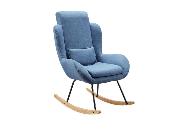 Ochal gyngestol - Blå - Møbler - Stole & lænestole - Roterende stole