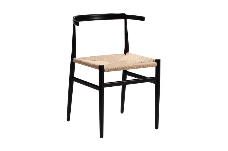 Brixton Spisebordstol - Sort - Møbler - Stole & lænestole - Spisebordsstole & køkkenstole