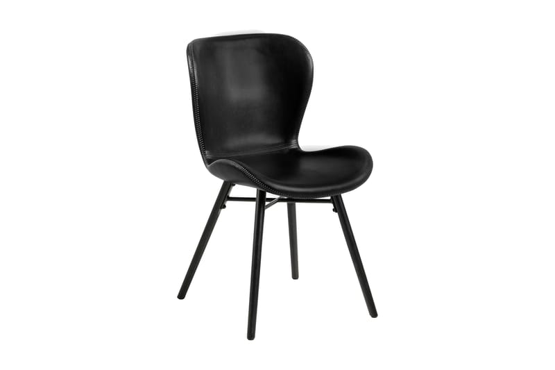 Copor Spisebordsstol 2 stk - Retro/Sort - Møbler - Stole & lænestole - Spisebordsstole & køkkenstole