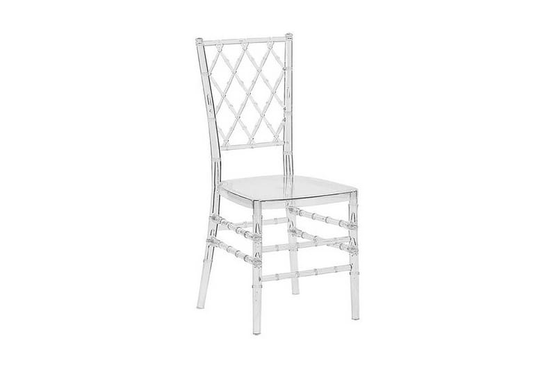 Covon Stol 2 stk - Transparent - Møbler - Stole & lænestole - Spisebordsstole & køkkenstole
