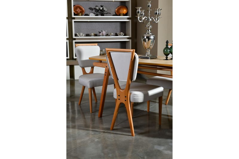 Crystali Spisebordsstol - Eg/Cream - Møbler - Stole & lænestole - Spisebordsstole & køkkenstole