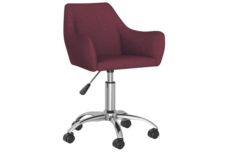 drejelig spisebordsstol stof lilla - Violet - Møbler - Stole & lænestole - Spisebordsstole & køkkenstole