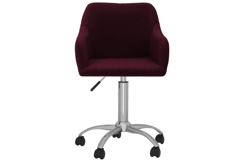 drejelige spisebordsstole 2 stk. stof lilla - Violet - Møbler - Stole & lænestole - Spisebordsstole & køkkenstole