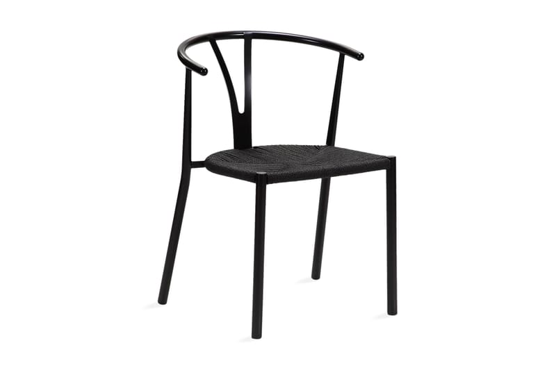 Elysia Spisebordsstol - Sort - Møbler - Stole & lænestole - Armstole