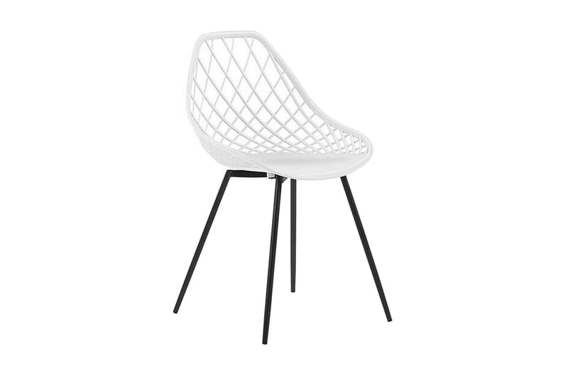 Eyton Stol 2 stk - Hvid - Møbler - Stole & lænestole - Spisebordsstole & køkkenstole