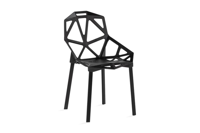Hemant Armstol - Sort - Møbler - Stole & lænestole - Spisebordsstole & køkkenstole