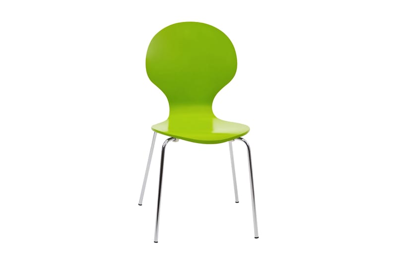 Ikeda Stol - Lime/Krom - Møbler - Stole & lænestole - Spisebordsstole & køkkenstole