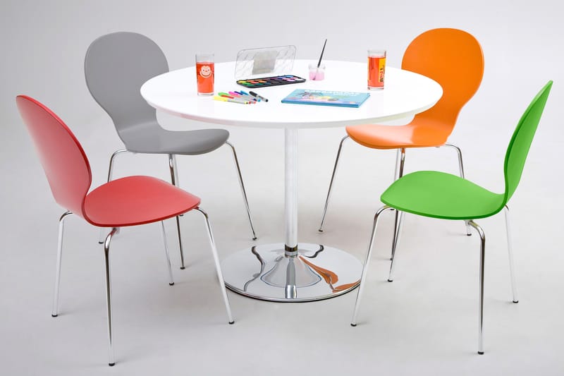 Ikeda Stol - Lime/Krom - Møbler - Stole - Spisebordsstole & køkkenstole