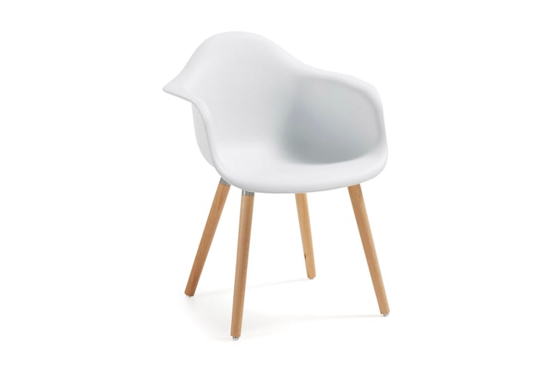 Kenna Spisebordsstol - Hvid - Møbler - Stole & lænestole - Armstole