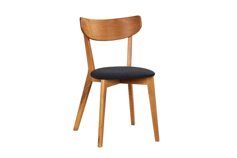 Lexa Spisebordsstol - Mørkegrå/Eg - Møbler - Stole & lænestole - Spisebordsstole & køkkenstole