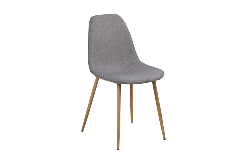 Lilyra Køkkenstol - Grå/Træ - Møbler - Stole - Spisebordsstole & køkkenstole
