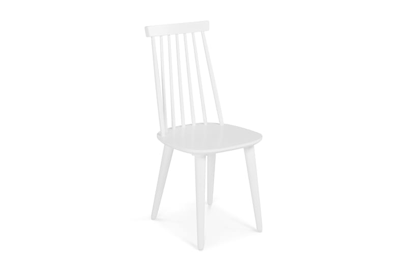 Livia Pindestol - Hvid - Møbler - Stole & lænestole - Spisebordsstole & køkkenstole