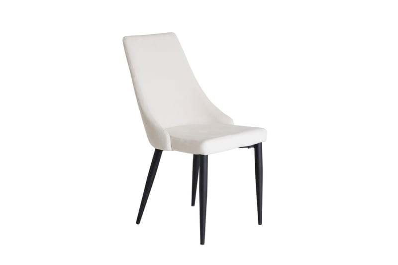 Ludde Spisestol Sort/Beige - Møbler - Stole & lænestole - Spisebordsstole & køkkenstole