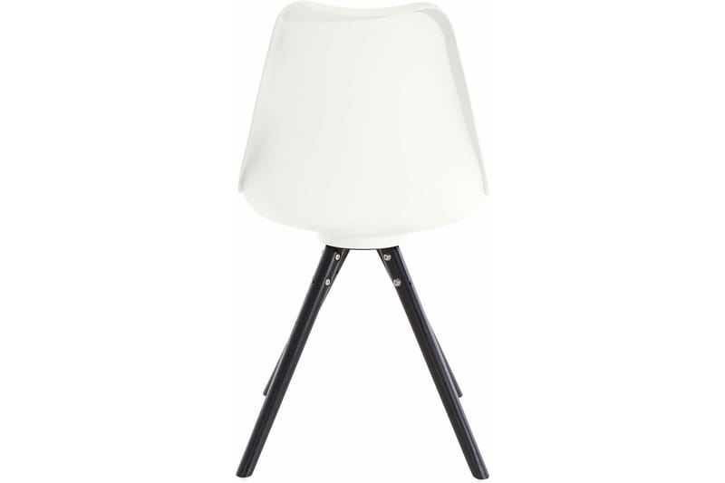 Malik spisebordsstol kunstlæder - hvid/eg - Møbler - Stole & lænestole - Spisebordsstole & køkkenstole