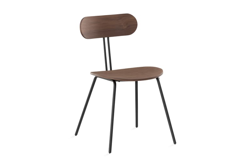 Noira Spisebordstol Massivt Træ - Brun - Møbler - Stole & lænestole - Spisebordsstole & køkkenstole