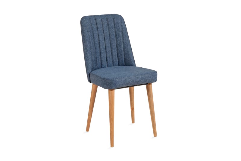 Pangle Stol 85 cm - Træ/natur/Mørkeblå - Møbler - Stole & lænestole - Spisebordsstole & køkkenstole