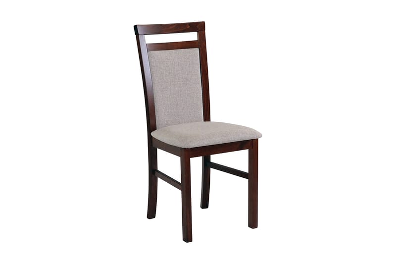 Rapoza V Spisebordsstol - Lysegrå/Mørk træ - Møbler - Stole & lænestole - Spisebordsstole & køkkenstole