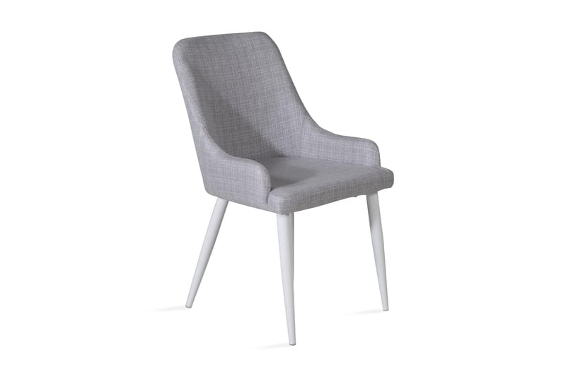 Ridones Spisebordsstol Grå/Hvid - Møbler - Stole & lænestole - Armstole