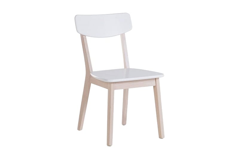 Santos stolsæt til 2 stk - Hvid - Møbler - Stole & lænestole - Spisebordsstole & køkkenstole