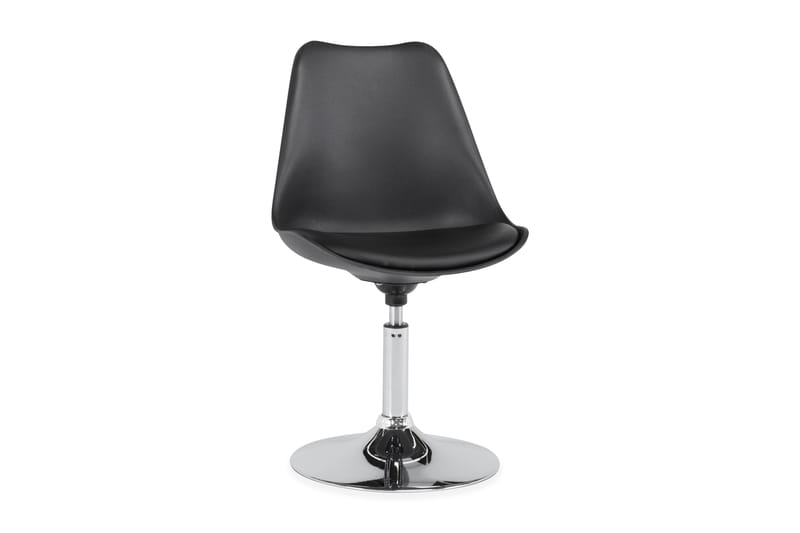 Shape Spisebordsstol Kunstlæder - Sort/Krom - Møbler - Stole & lænestole - Spisebordsstole & køkkenstole