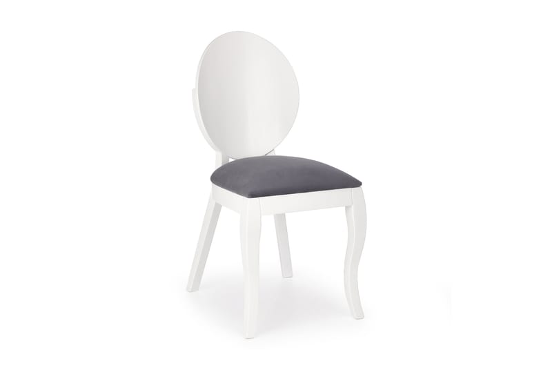 Tarleton Spisebordstol - Hvid/Grå - Møbler - Stole & lænestole - Spisebordsstole & køkkenstole