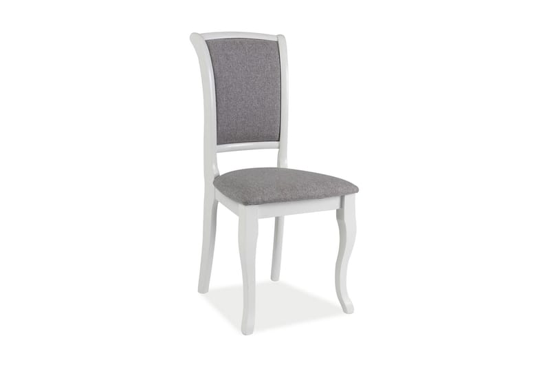 Wahld Spisebordsstol 2 stk - Grå/Hvid - Møbler - Stole & lænestole - Spisebordsstole & køkkenstole