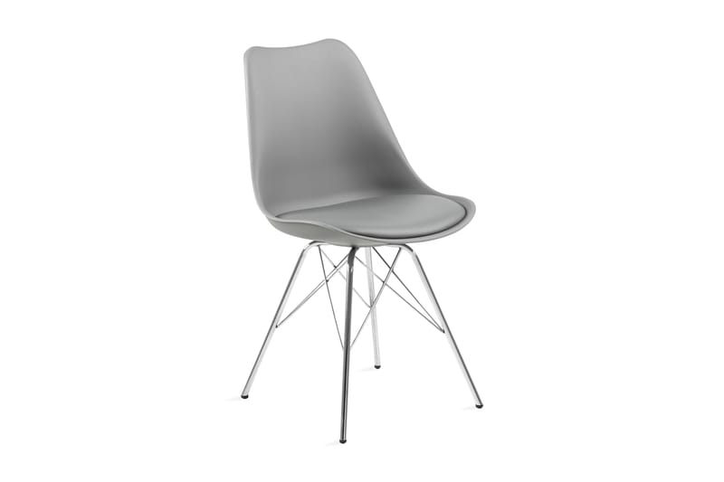 Warlen Spisebordsstol - Grå - Møbler - Stole & lænestole - Spisebordsstole & køkkenstole