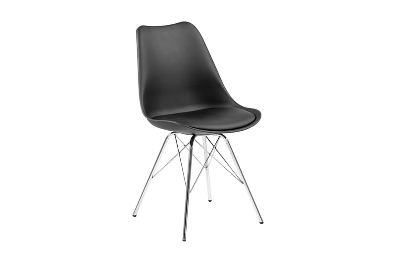 Warlen Spisebordsstol - Sort - Møbler - Stole & lænestole - Spisebordsstole & køkkenstole