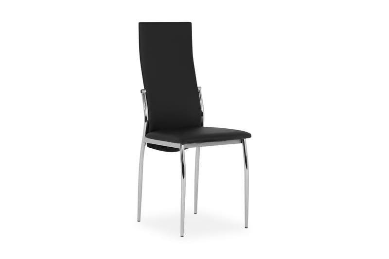 Wyeth Spisebordsstol Kunstlæder - Sort - Møbler - Stole & lænestole - Spisebordsstole & køkkenstole