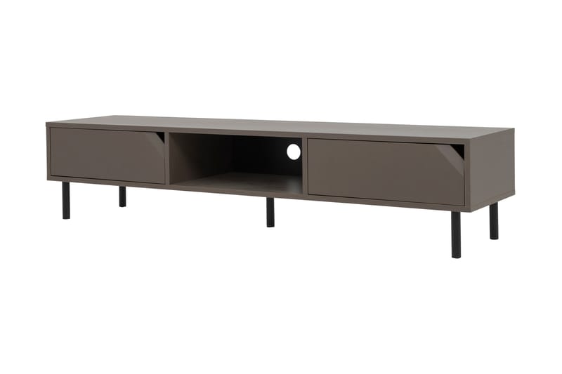Corner TV-bord 176,5 cm - Beige - Møbler - TV borde & mediemøbler - TV-borde