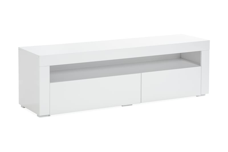 Grishult TV-Bord 155 cm med LED-belysning - Hvid - Møbler - TV borde & mediemøbler - TV-borde