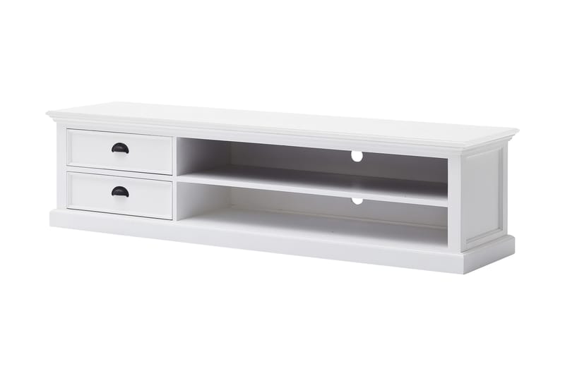 Halifax TV-bord Stor 180 cm - Hvid Mahogni - Møbler - TV-Borde & Mediemøbler - TV-borde