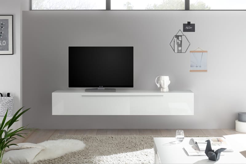 Primo TV-Bord 210 cm - Hvid - Møbler - TV borde & mediemøbler - TV-borde