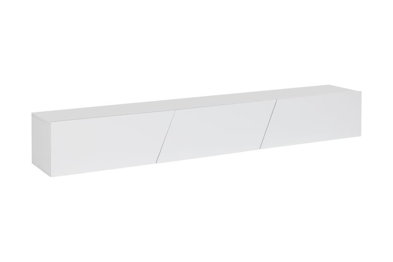 Stocken TV-Bord 240 cm LED-belysning - Hvid - Havemøbler - Loungemøbler - Loungesæt